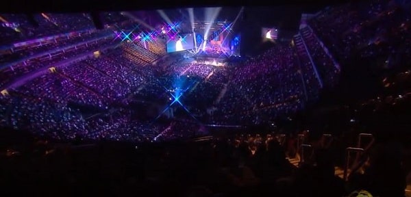 A large gathering of the worldwide LoveWorld ministry